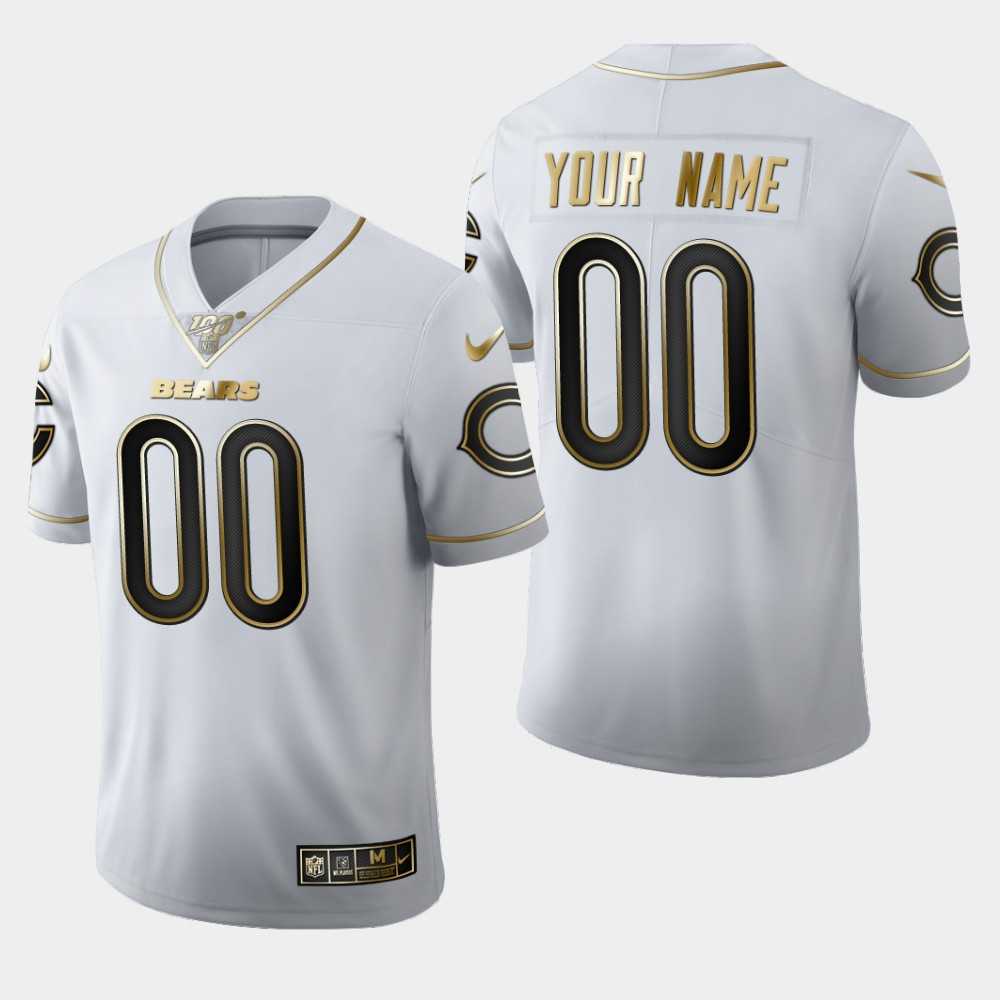 Nike Bears Customized White 100th Season Vapor Untouchable Limited Jersey,We sell and wholesale Nike Bears Customized White 100th Season Vapor Untouchable Limited Jersey on line form chian!